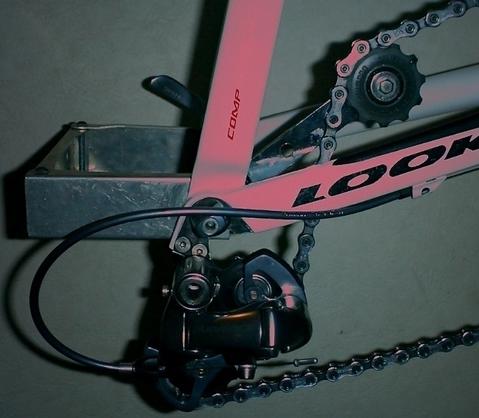 chain guide in use
